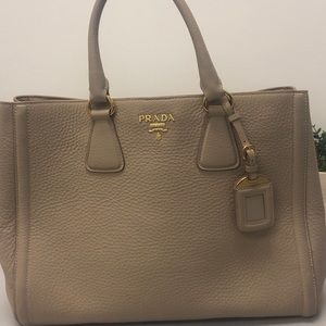 Prada Vitello Daino Tote
